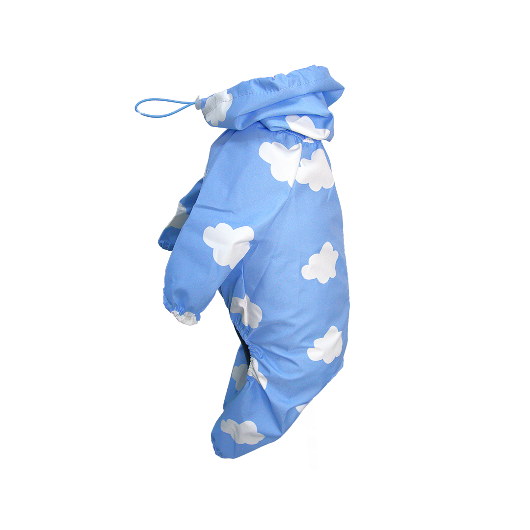 Cambie full coverage waterproof raincoat for pets, keeps your dog dry and cozy - Kostbar Pet Club
