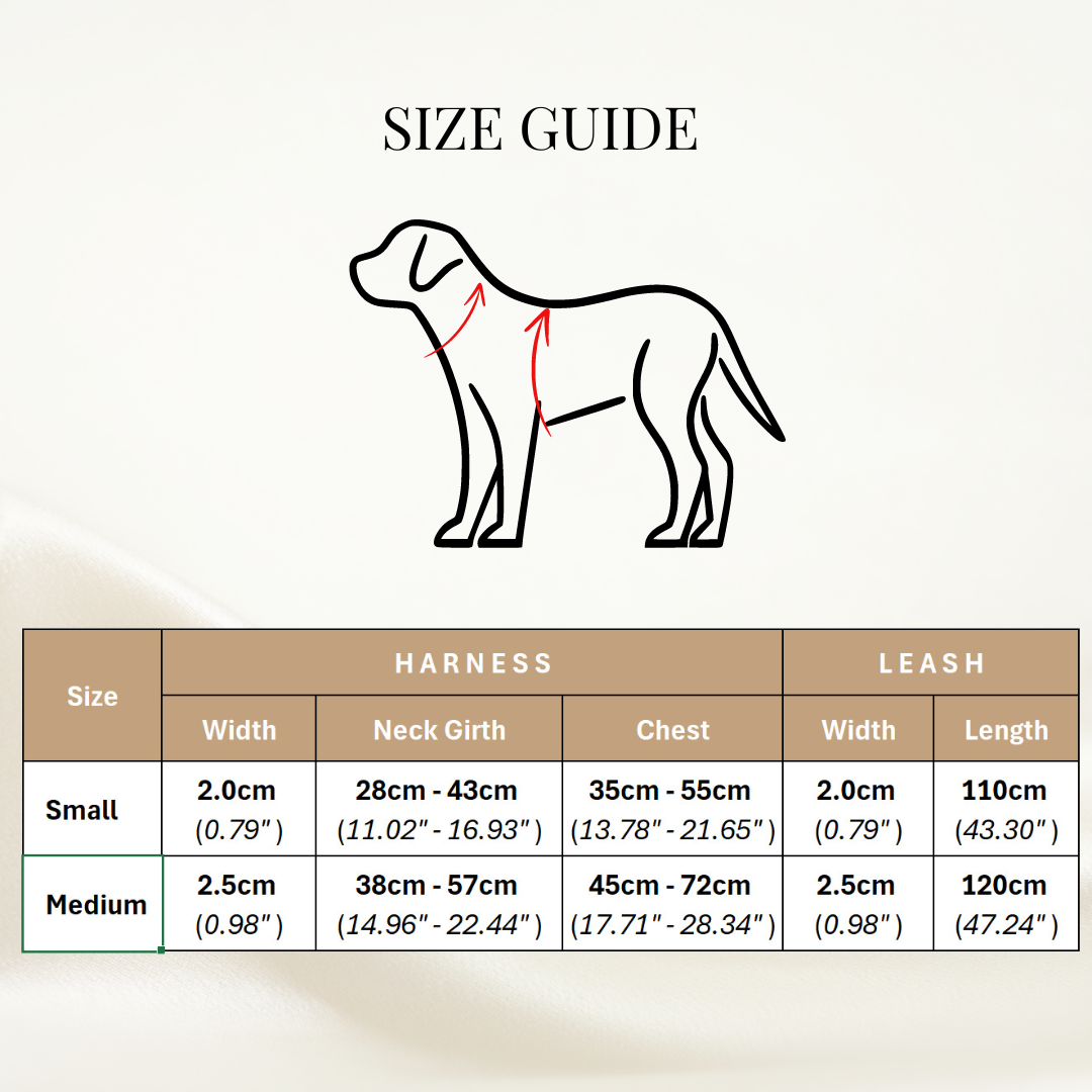 Brown corduroy harness for pets, soft and sturdy design - Kostbar Pet Club
