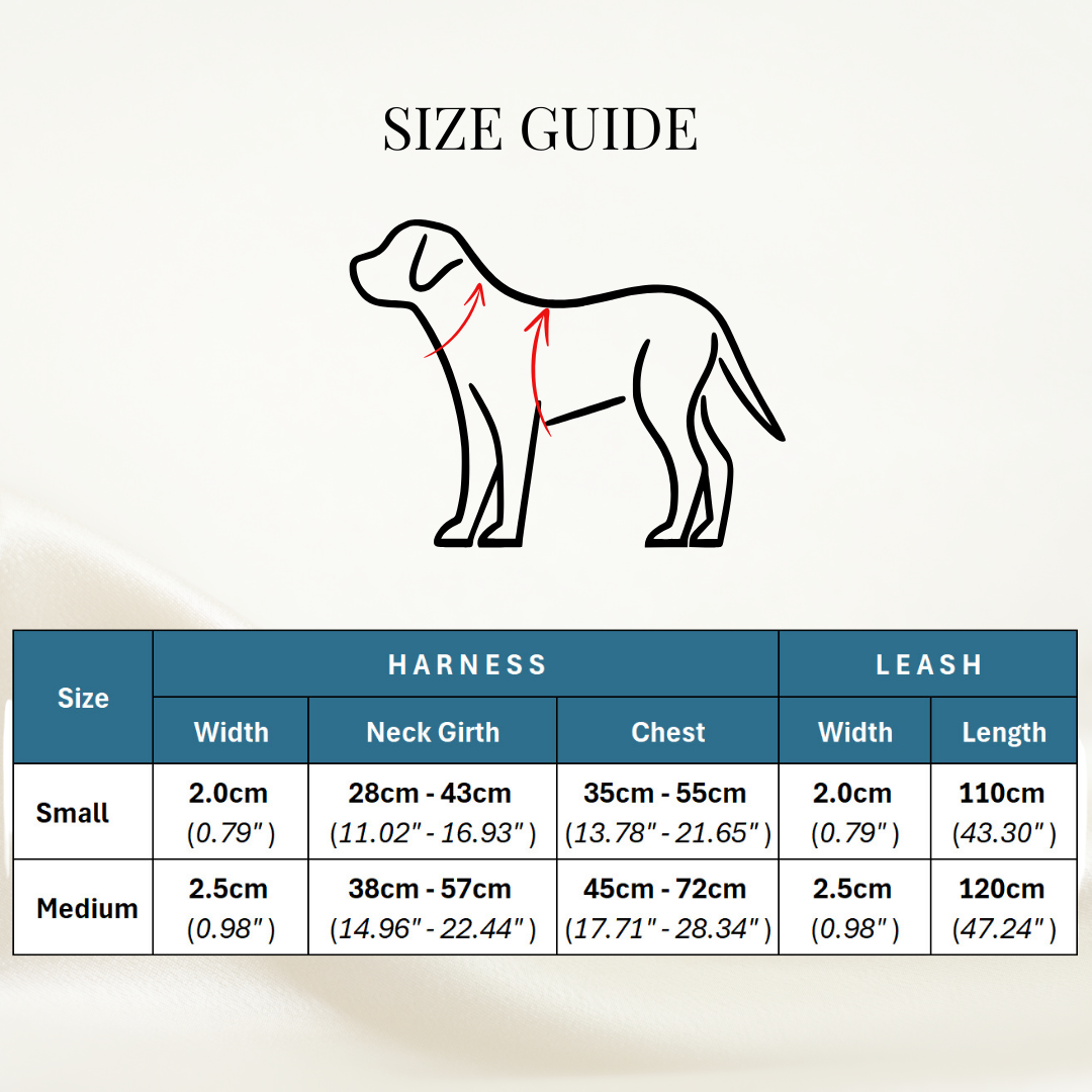 Abstract cotton fabric harness for dogs, lightweight and comfortable pet accessory - Kostbar Pet Club