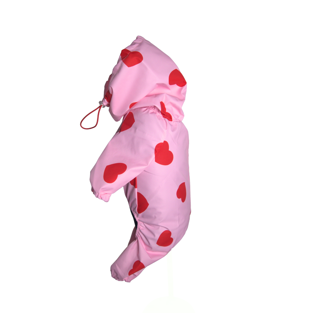 Cambie full coverage waterproof raincoat for pets, keeps your dog dry and cozy - Kostbar Pet Club