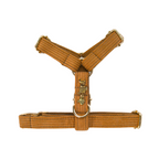 Corduroy Harness & Leash Bundle (Brown)