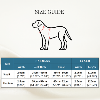 Abstract cotton fabric harness for dogs, lightweight and comfortable pet accessory - Kostbar Pet Club
