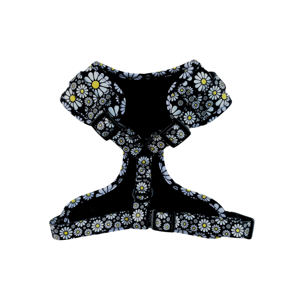Cutesy Daisy Neoprene Soft Fabric Harness